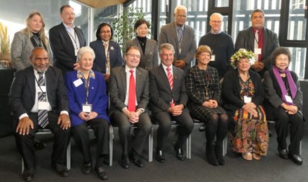 IOI President Chris Field at the Australasian and Pacific Ombudsman Region, in Wellington, New Zealand