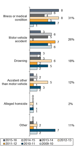Chart - Circumstances of Deaths Children Aged 1-5 