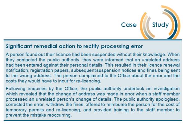 Complaint Resolution Case Study 3