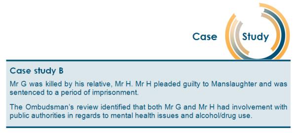Family and Domestic Violence Fatality Review Case Study B