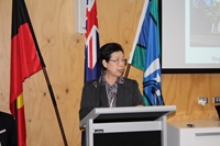 Madam Dr Po-ya Chang, President The Control Yuan (Taiwan) (clock to enlarge image) Madam Dr Po-ya Chang, President The Control Yuan (Taiwan) (clock to enlarge image)