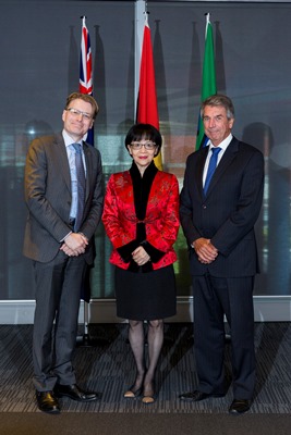 Chris Field, Connie Lau JP and Judge Peter Boshier (click to enlarge image) Chris Field, Connie Lau JP and Judge Peter Boshier (click to enlarge image)