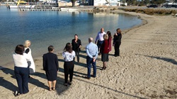 Photo of Cultural Ceremony conducted by Principal Aboriginal Liaison Officer, Alison Gibson